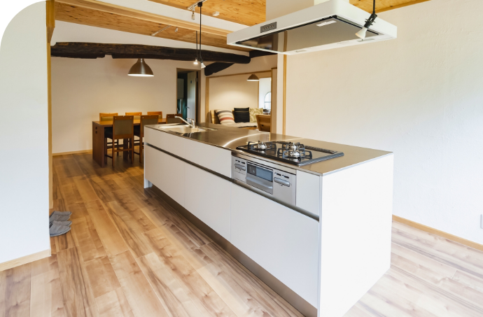 キッチンを一新