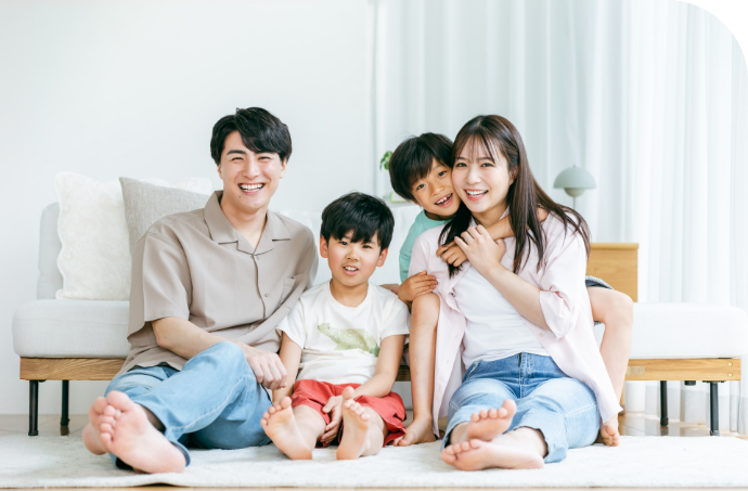 薄暗い居間を広く明るいリビングへ